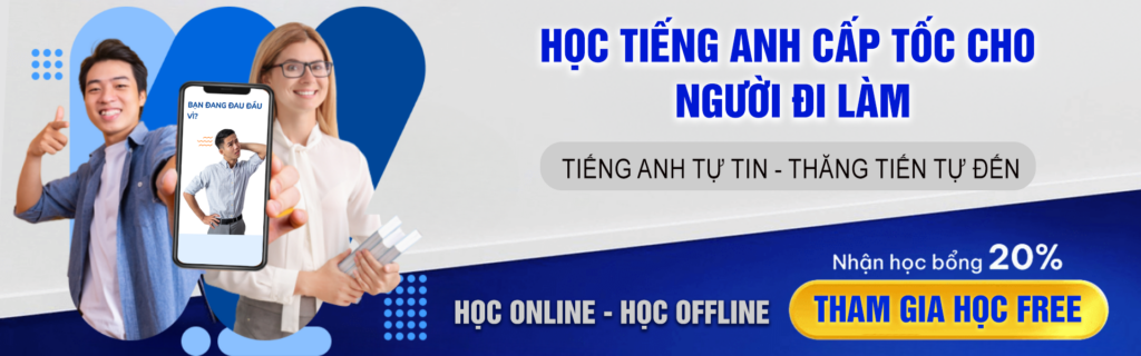 Banner Học tiếng anh cho người đi làm